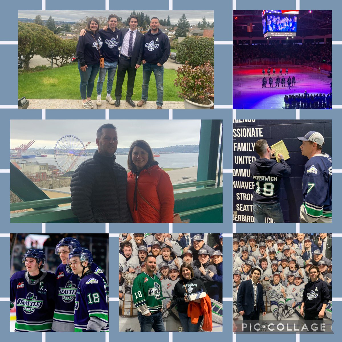 Thanks <a href="/SeattleTbirds/">Seattle Thunderbirds</a> and <a href="/TbirdsBoosters/">T-birds Hockey Booster Club</a> for what will unfortunately be our last T-Bird Family Weekend, as usual we were well taken care of, and had a great time being part of the festivities! #T-BirdsFamily