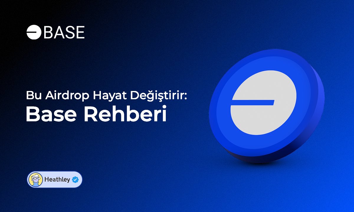 HeathleyETH's tweet image. Selamlar herkese ✌️
Arkasında Coinbase olan @base Ağının yapacağı #Airdrop, ağı aktif & organik kullananların hayatını değiştirecek kadar büyük olabilir.
💠 Bu rehber, daha önce Airdrop işlemi yapmamış olanların bile anlayacağı şekilde hazırlanmıştır.
Haydi başlayalım 💥 #Flood