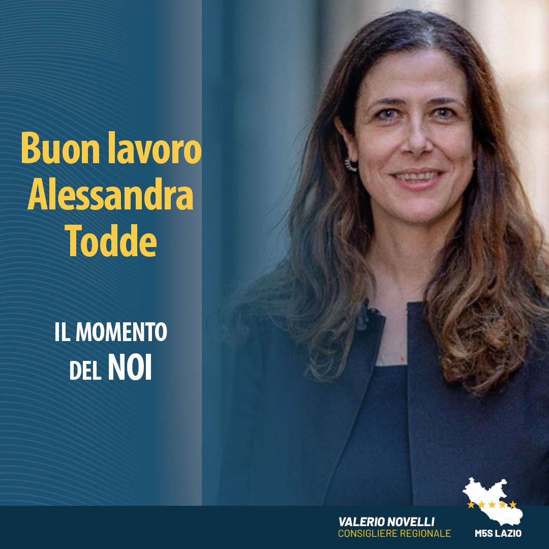 Congratulazioni ad <a href="/ATodde/">Alessandra Todde</a> nuovo Presidente della Sardegna. E' la vittoria di Todde, del Presidente <a href="/GiuseppeConteIT/">Giuseppe Conte</a>, del <a href="/Mov5Stelle/">MoVimento 5 Stelle</a> sardo e del campo giusto che ha sconfitto una destra che sta generando sempre più malcontento nel Paese e sui territori.
#ToddePresidente