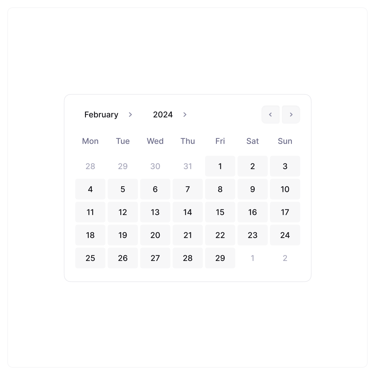 faizanwr's tweet image. Custom Calendar Component 📅

#calendar #calendarcomponent #uicomponent