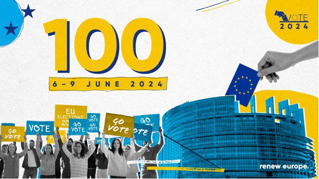 100 jours. Dans 100 jours auront lieu les élections les plus importantes depuis que ce Parlement existe. Du 6 au 9 juin, 450 millions d’Européens ont rendez-vous avec leur avenir.
