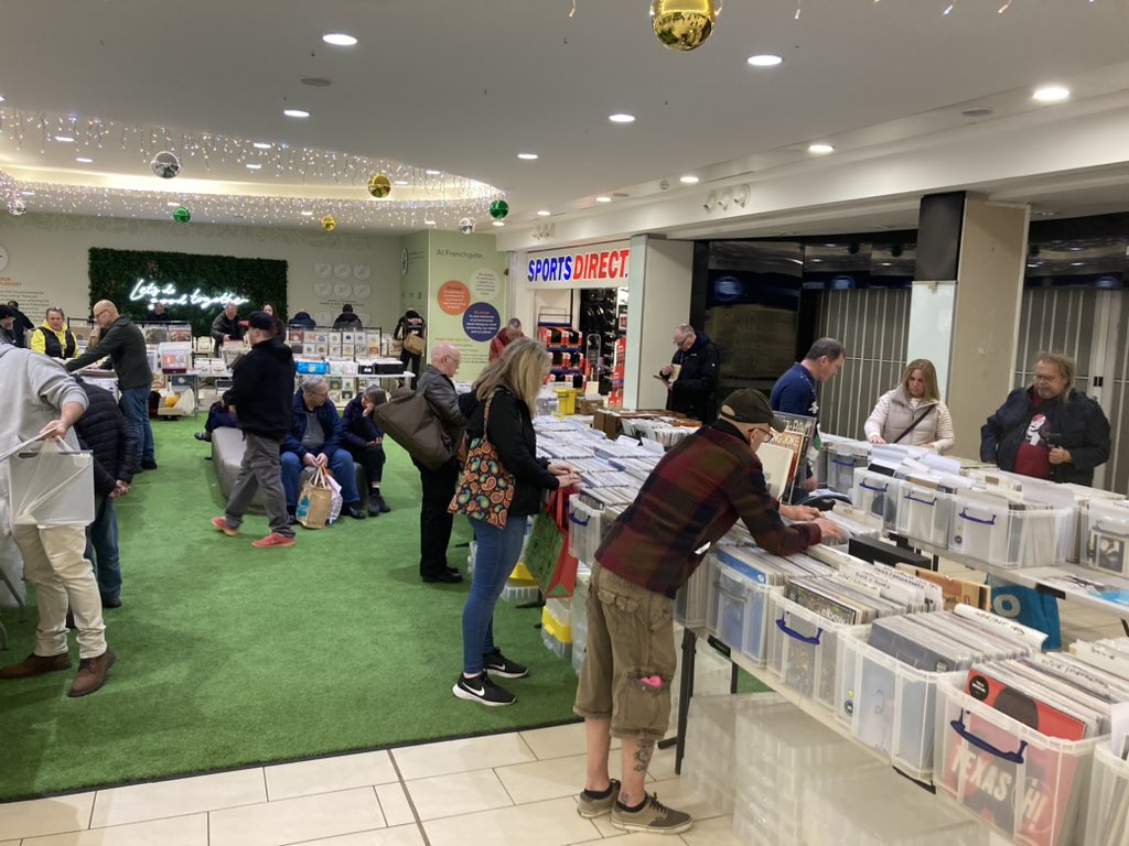 The Doncaster Frenchgate Record Fair, this Saturday: 02.03.24. 9:30am-4pm.  Find us in the Frenchgate shopping centre outside Boots, DN1 1SW.