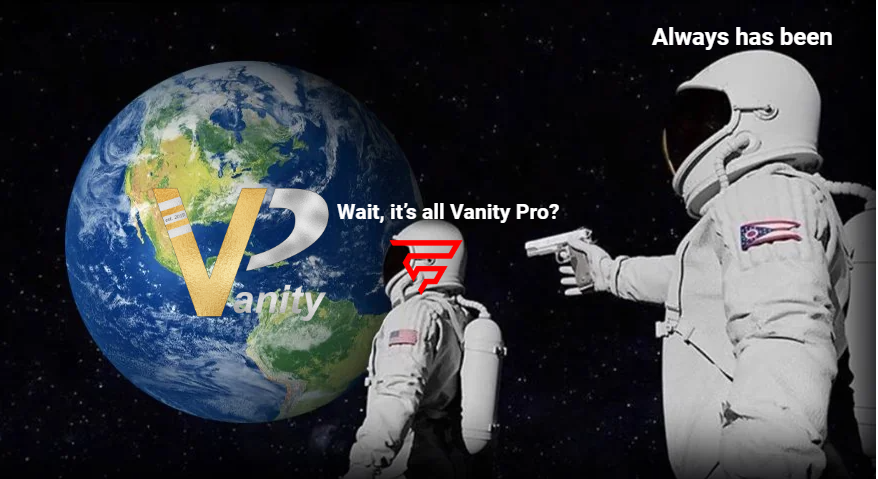 broetchenziege's tweet photo. @FragsterD ihr konntet es nie wissen🔫...
#vanitypro #meme #cs2 #gaming #fragster https://t.co/mPf84CtiUY