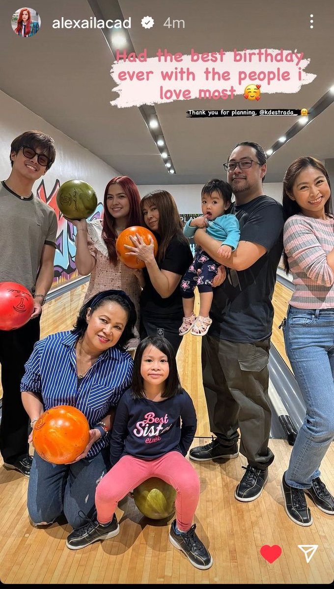 KDLexPanatagOFC's tweet image. Celebrating the best ever birthday surrounded by loved ones, creating cherished memories and sharing laughter together. Family is everything! 🎉🥳✨

#KdLex 
#AlexaIIacad 
#KDEstrada