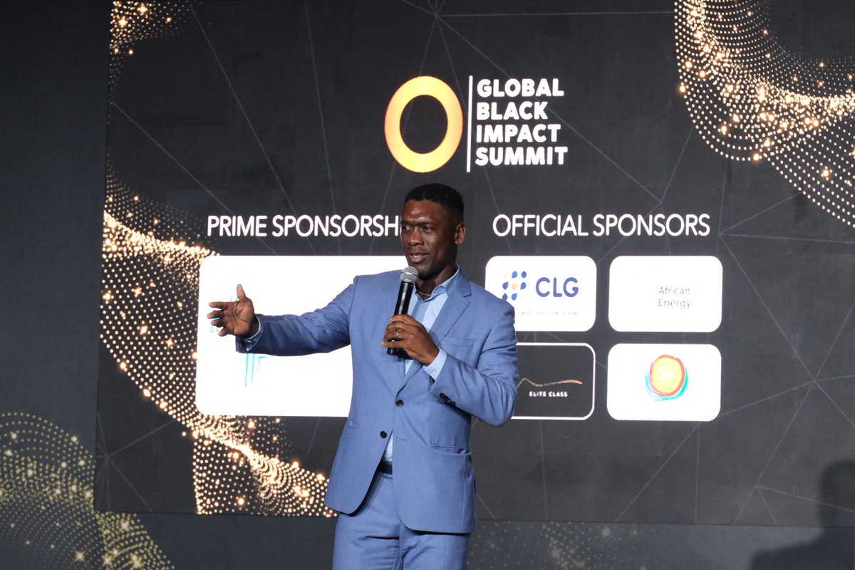 'Black people are not sitting at the most important tables, but we need to bring back value. We are here for humanity.' -Clarence Seedorf, Chairman of the @BlackImpactFou.
#GBIS2024  #diversity #globalimpact #collaboration