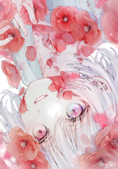 「flower upside-down」 illustration images(Latest)