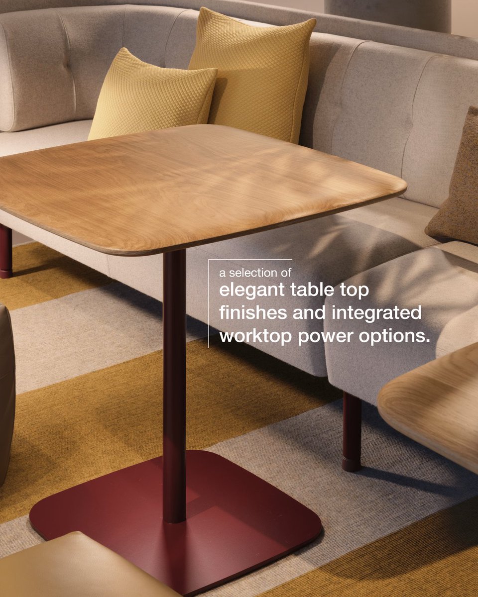A complementary addition to #BeyondtheDesk, #Breaker’s simplicity and adaptability means that it can be used almost universally, whatever your requirements. Find out more at orangebox.com/products/Break…