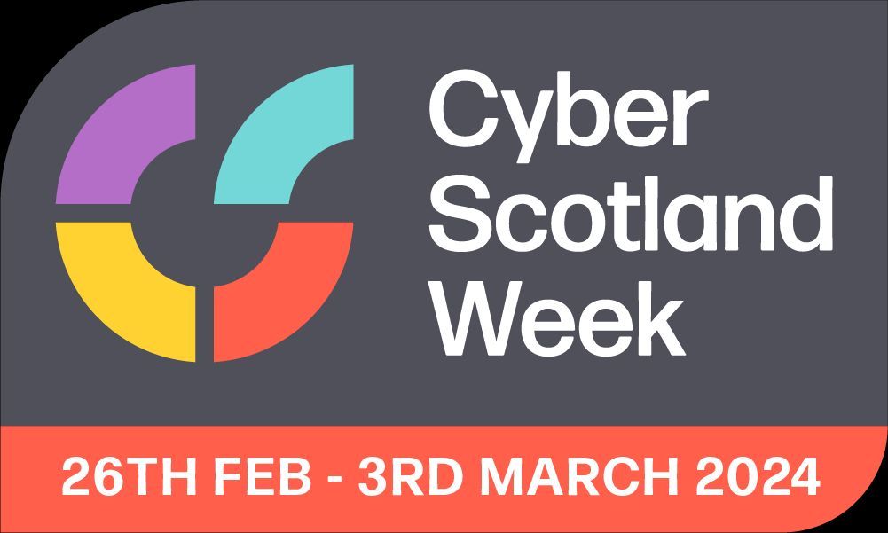 📣 It's CyberScotland Week! Make space on the agenda for cyber – get your board, staff and volunteers switched on and thinking about cyber risks. Check out what's on to help grow your cyber knowledge and confidence ⬇️ buff.ly/48lAPxT #CSW2024 @CyberScotlandWk