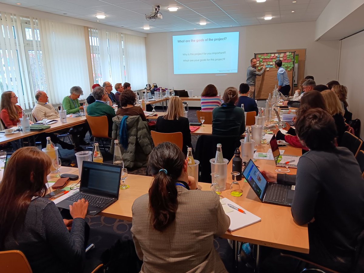 📍 The #OrganicClimateNET consortium is meeting today in Fulda! All partners are coming together for the KOM to discuss their work for the next four years, this time in Germany! 👏 

🌱 Stay tuned for more! #Sustainable #OrganicFarming #ClimateFarming #ClimateChangeAdaptation