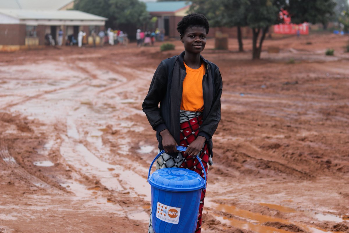 Last year, #CycloneFreddy devastated Taonga's family, leaving them homeless and reliant on handouts. Now, a drought threatens them and millions more in Malawi. Adolescent girls like Taonga face increased risks of #GBV & #SRHR issues. It's time to empower them and break this cycle