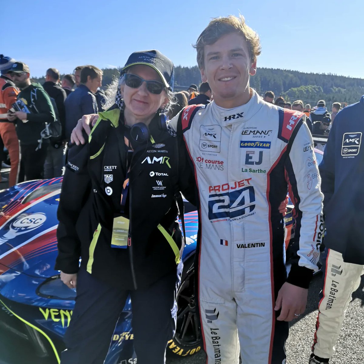 Petrolheadsarah's tweet photo. Joyeux anniversaire à toi notre ami @ValHasseClot 🥳😘🎂🍾🥂🎉
Martyn & I hope you have a wonderful 28th birthday today, at Qatar! Can't wait to see you again @EuropeanLMS at Spa in August! 😀 📷 @petrolheadsarah #joyeuxanniversaire🎂 #happybirthday #28today🎈 #racefamily 🥳🍾🥂 https://t.co/Tlfht7jfXd