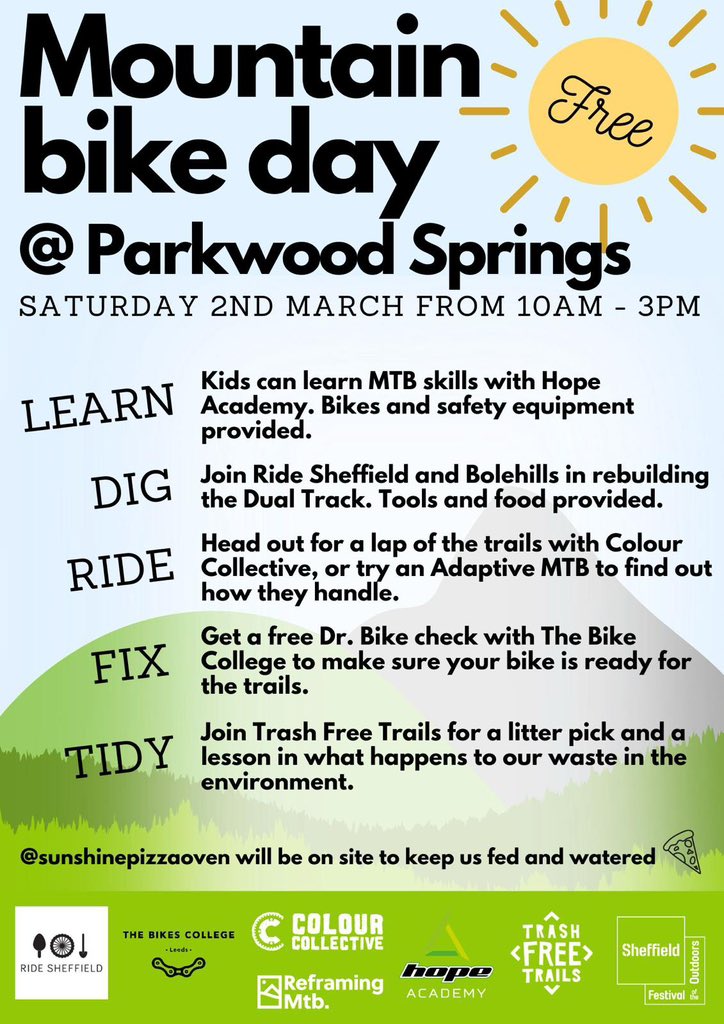 Come and join us this Saturday at Parkwood Springs for a fun day of mountain biking. Activities for all ages and abilities. See you there…. #festivaloftheoutdoors