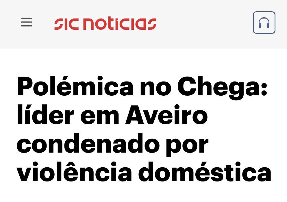 O Chega quer cortar todos os subsídios para combater a violência doméstica para ser mais fácil passar impune.