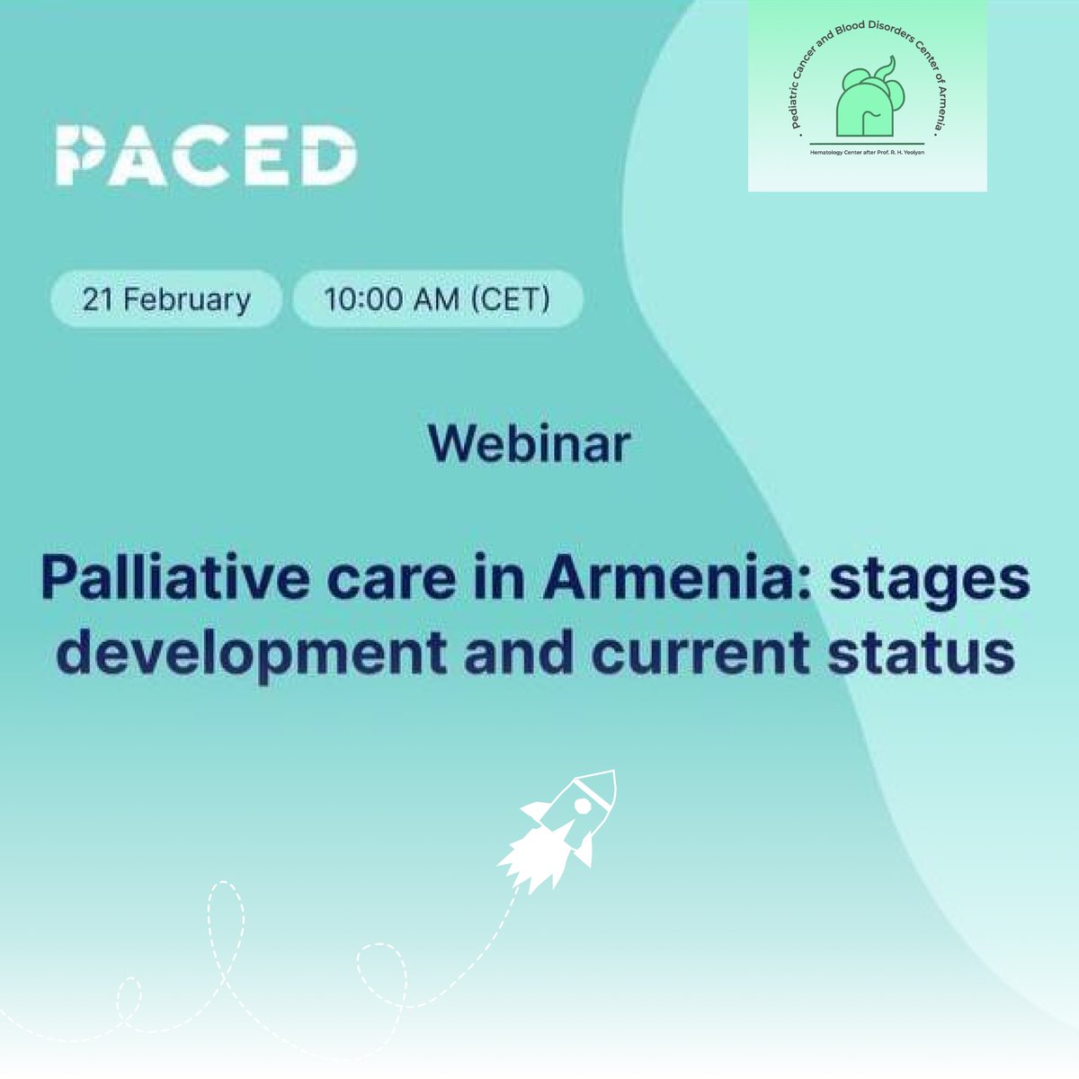 The webinar 'Palliative Care in Armenia' organized by the Foundation for Palliative care eduacation was conducted by our specialists. 💻 It was intended for specialists from member countries of PACED network.