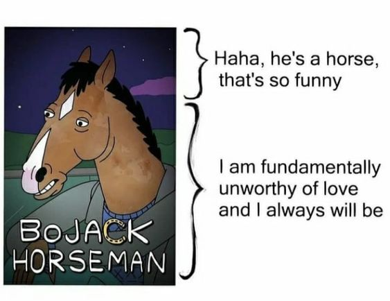 billylovesventi's tweet photo. rewatching bojack horseman might be one of the hardest things i have ever done in my life https://t.co/XY0RSmddWz