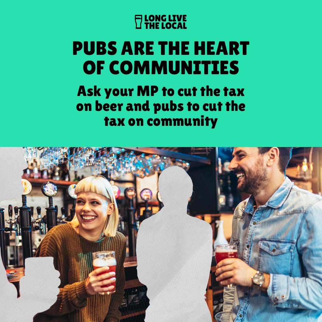 Cheers to the places where strangers become friends and memories are made. We're proud to support the
<a href="/LongLiveLocals/">Long Live the Local</a> campaign to cut the tax on beer and support our pubs.  

Show your support and sign up here: longlivethelocal.pub

#TaxOnLove