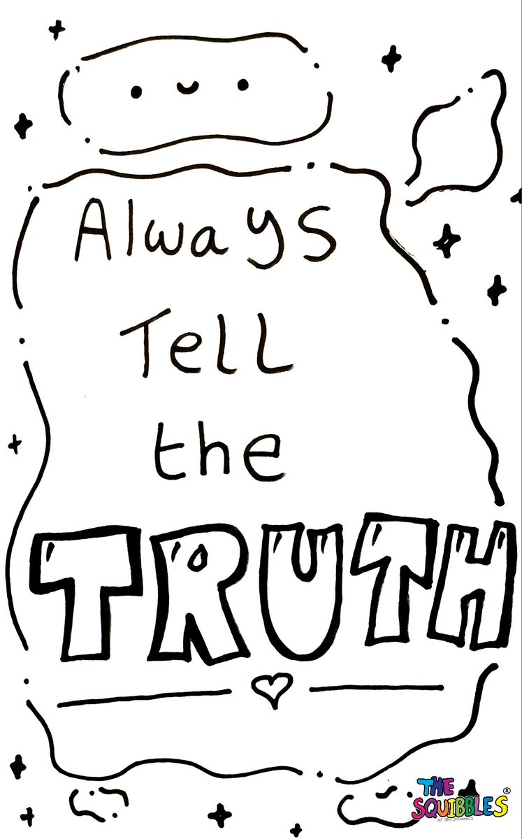 jaystansfield's tweet photo. Good morning!

Here's today's #lunchboxnote for you. 🌈💛

Telling the truth, even if it's going to get you into trouble, resolves everything so much faster and prevents delaying the inevitable. 

It's always worth telling the truth.

#theSquibbles https://t.co/S7Ts6MXEXq