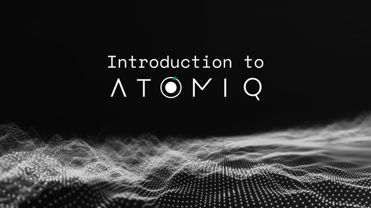 @AtomiqDeFi is the first project to be incubated🥚by @Mintlayer, a Bitcoin #Layer2 Protocol enabling native #Bitcoin interoperability through atomic swaps! Using Mintlayer Atomic Swaps, we will create a suite of #DeFi products designed to unlock 🔓 native Bitcoin to DeFi…