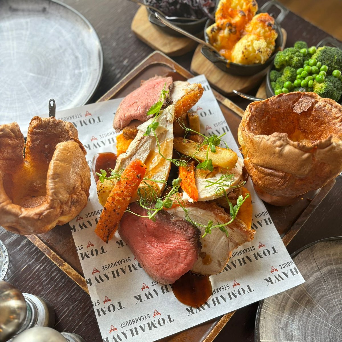 This Mother's Day, the best deserves the best 💕

Dine at Tomahawk and treat the leading lady in your life to one of our signature Sunday Roasts and Sharing Boards this Mother's Day.

The perfect way to celebrate with the whole family.

tomahawk-steakhouse.co.uk

#MothersDay