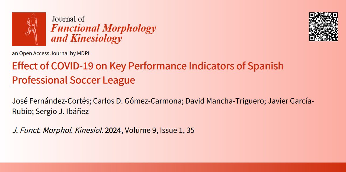 📊 Post-pandemic football findings: Not just tactics, player qualities matter! Spectatorless matches need fresh motivation; condensed schedules, and careful monitoring.⚽

mdpi.com/2411-5142/9/1/…

#FootballResearch #Tactics #PerformanceOptimization