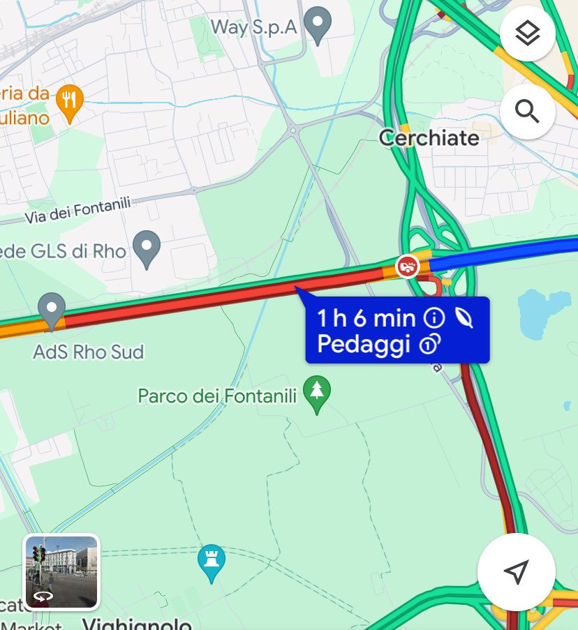 GolanTrevize042's tweet photo. @MyWayASPI #autostrade #ghisolfa #A4 Possibile che una barriera come la Ghisolfa sulla Torino Milano abbia solo tre varchi con telepass e che due siano chiusi alle 7.40 del mattino? Risultato? Coda di centinaia di metri e manovre spericolate. https://t.co/8LCYEOy5o7