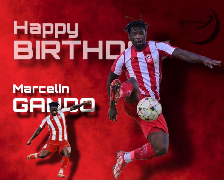 🇩🇪 Wir wünschen unserem Spieler Marcelin Gando alles Gute zu seinem 27. Geburtstag 🎂🎁🎉 🇹🇷 Oyuncumuz Marcelin Gando’nun 27. yaş gününü en içten dileklerimiz ile kutlarız 🎂🎁🎉 🇬🇧 Happy Birthday to our player Marcelin Gando 🎂🎁🎉