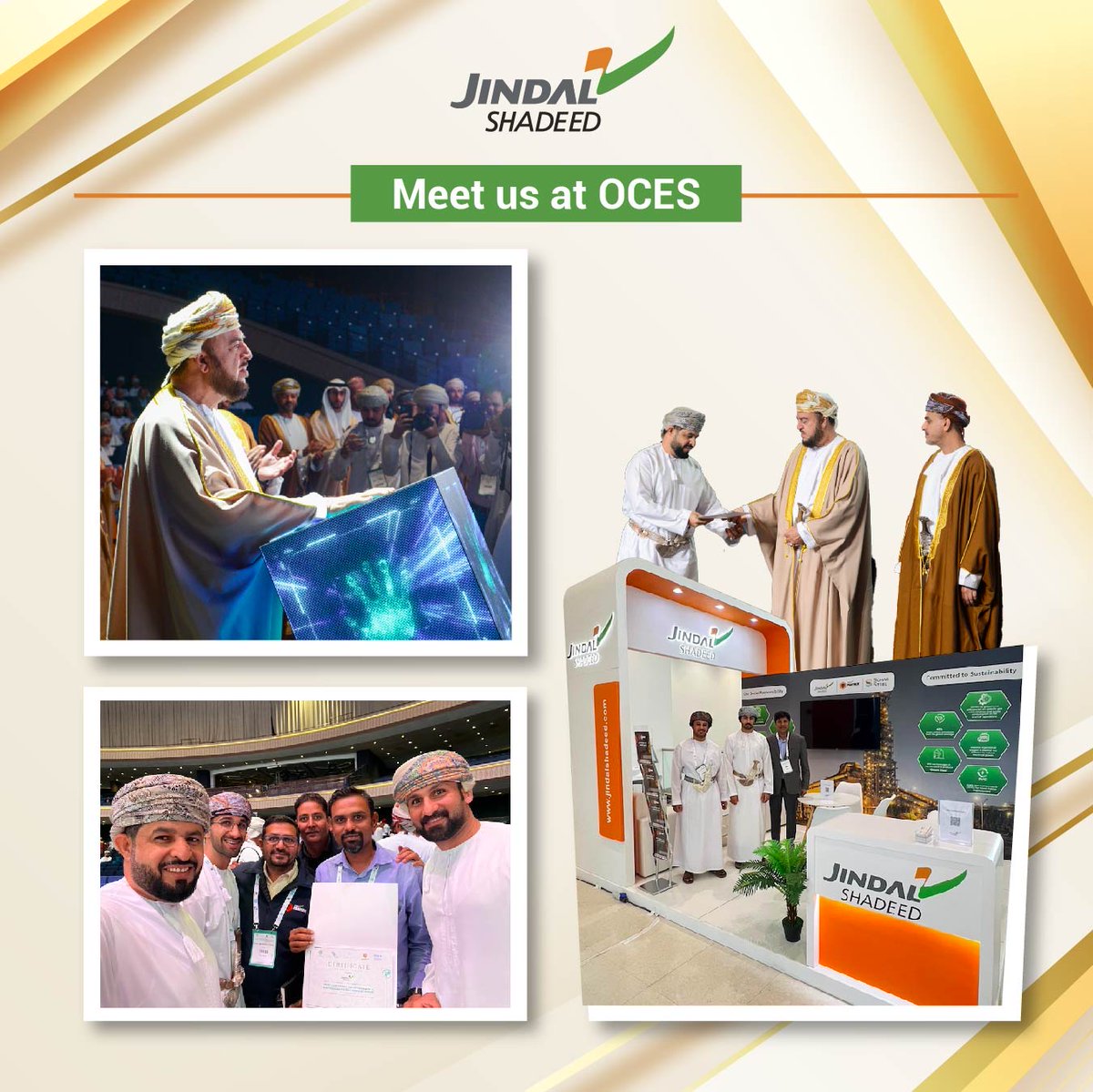 JSIS is thrilled to be part of the Oman Conference for Environmental Sustainability (OCES) from Feb 26 to 28.
Honoured to have His Highness Sayyid Asaad Bin Tarik Al Said inaugurate the event at the Oman Convention and Exhibition Centre today.