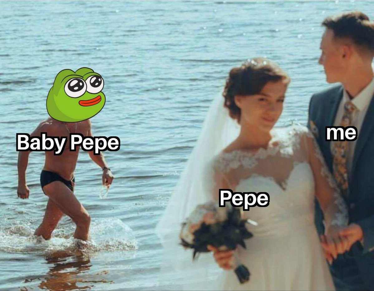 Run it back to $Pepe

#BabyPepe #BabyPepeArmy #Ethereum