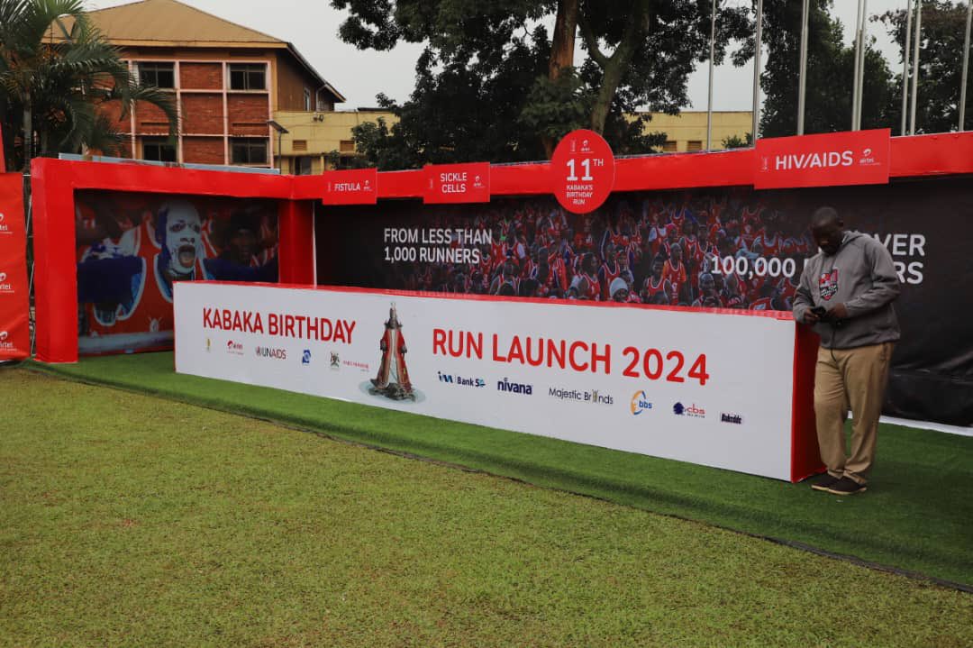 The Kabaka Birthday Run Launch 2024, happening in Bulange - Mengo. The Katikkiro of Buganda, Charles Peter Mayega, officiating at the launch. UAC’s Dr. Bagambe Vincent represents Director General.

#EndAIDS2030Ug