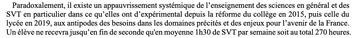melfenaert's tweet photo. Académie nationale de médecine : "Alertes sur l’orientation des bachelier(e)s vers les études en #pharmacie et #médecine. Il est encore temps de réagir."  

https://t.co/5NvFI5AlIr

Il faut des #SVT ! #ilfautdesSVT
@acadmed https://t.co/KpJm4XXteV