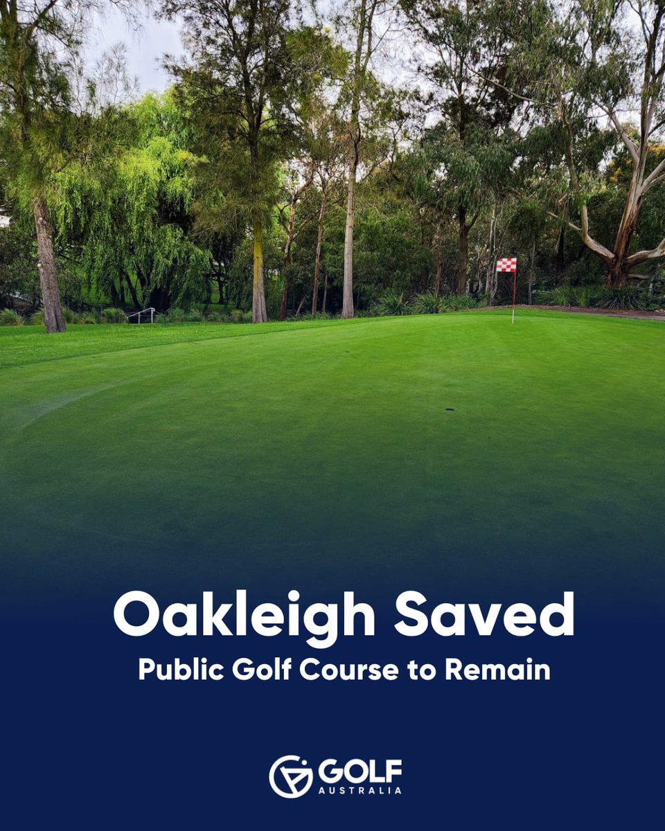Great news from <a href="/MonashCouncil/">Monash City Council</a> tonight. Thank-you to everyone who contributed to this decision. We look forward to a bright future for Oakleigh golf course.