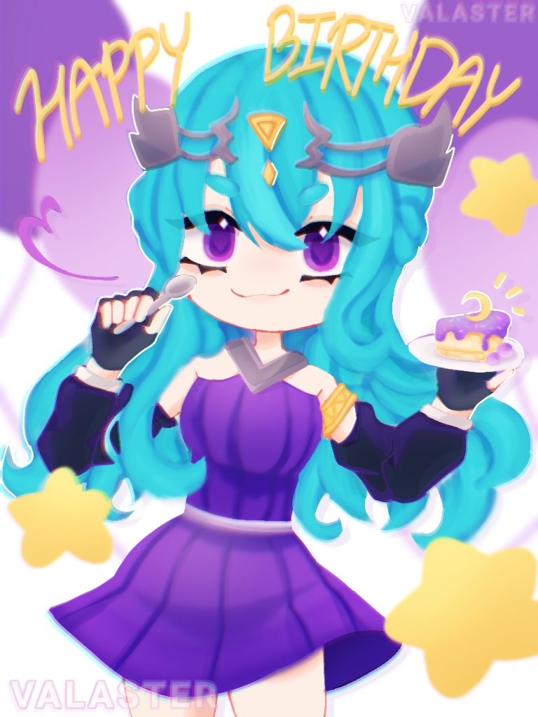 Advance bday gift for our bday girl Lunar !!!!>w< 🍜🎂🍰 . . Celebrate your wonderful day with lots of love from KF and we wish you many birthdays to come!♡ . #kf #krew #lunar @Lunar3clispe @KREWxKF #krewfanart