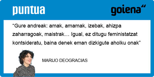 Goiena Albisteak (@goiena) on Twitter photo #PuntuaIritziak Marijo Deogracias ( <a href="/desplazatua/">Marijo Deogracias</a> ): "Ni ere zuetaz harro" goiena.eus/komunitatea/md… #PuntuaIritziak Marijo Deogracias ( <a href="/desplazatua/">Marijo Deogracias</a> ): "Ni ere zuetaz harro" goiena.eus/komunitatea/md…