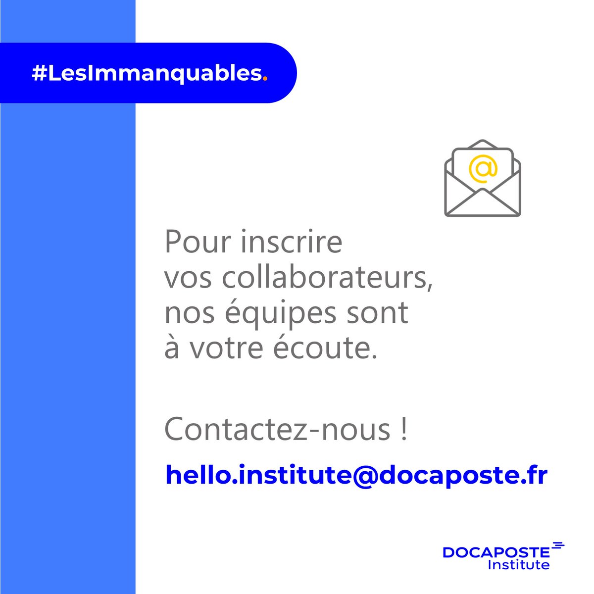 #Lesimmanquables | Des opportunités de formation à saisir 📚
🗓️Du 18 au 29 Mars 2024 ne manquez pas notre formation 
👉Parcours introductif à la cybersécurité 
🔶Cette formation est éligible aux Actions Collectives de l'<a href="/OpcoAtlas/">Opco Atlas</a>  !

Pour en savoir plus ⏩docaposteinstitute.com/nos-formations…
