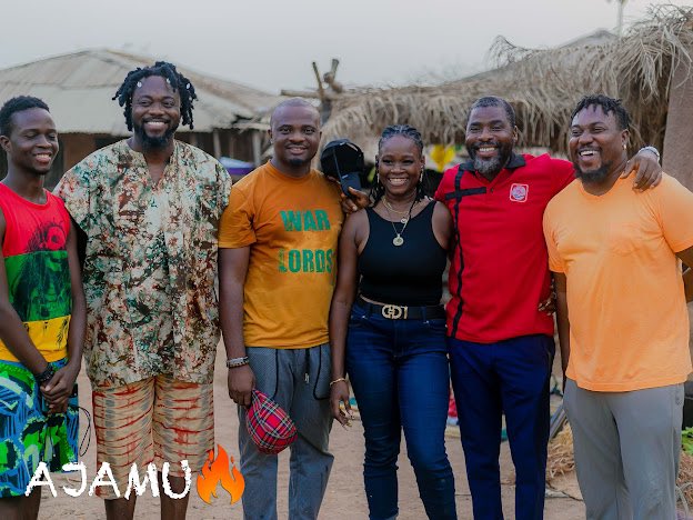 opeyemiboyle's tweet photo. On the recently concluded movie set
Where I doubled as the Line Producer and the 1st AD
#ajamu the movie https://t.co/lWqcHiz1xs
