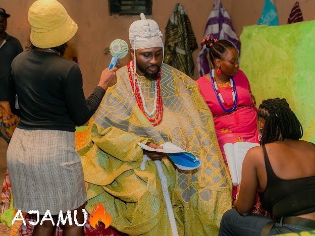 opeyemiboyle's tweet photo. On the recently concluded movie set
Where I doubled as the Line Producer and the 1st AD
#ajamu the movie https://t.co/lWqcHiz1xs