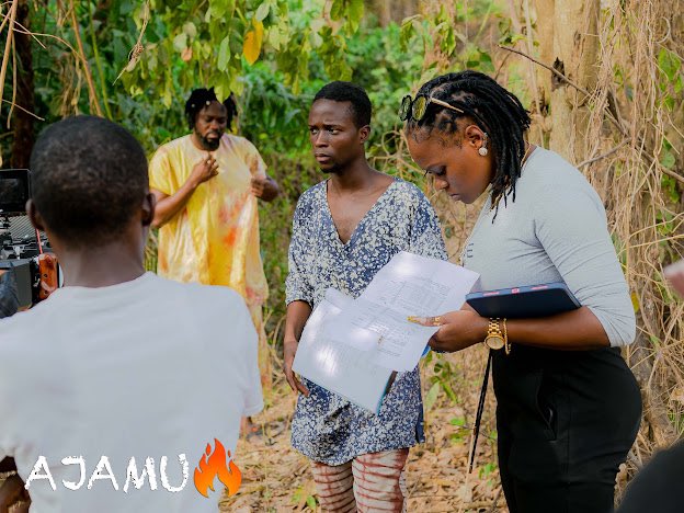 opeyemiboyle's tweet photo. On the recently concluded movie set
Where I doubled as the Line Producer and the 1st AD
#ajamu the movie https://t.co/lWqcHiz1xs