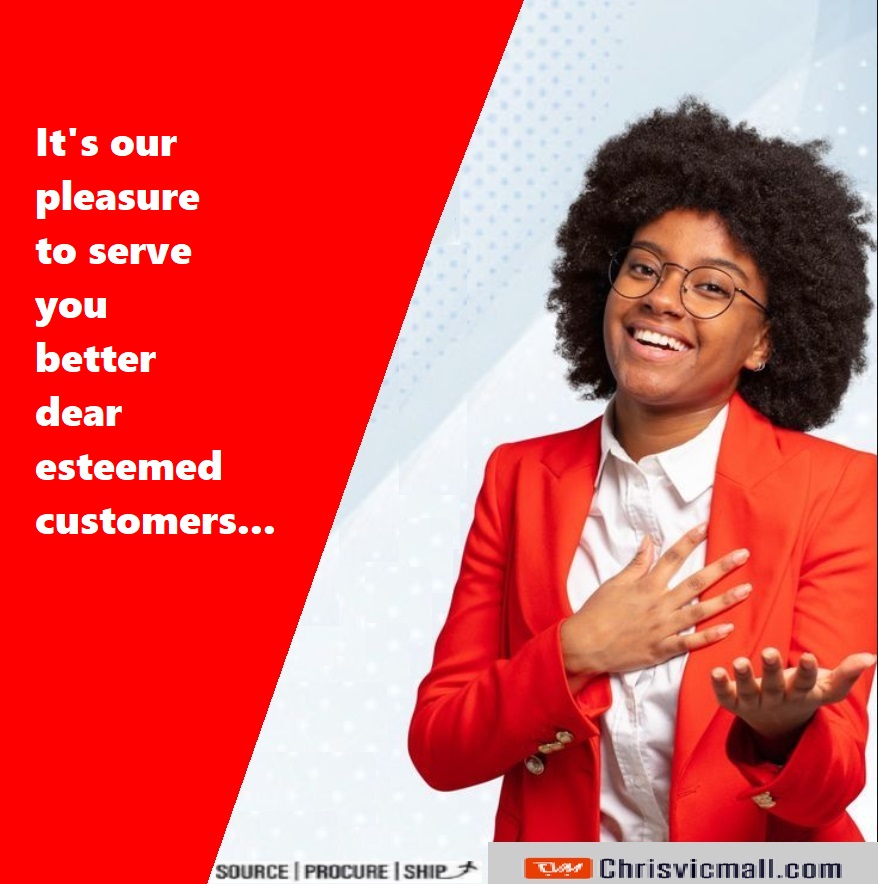 We are so grateful for your continued support. Your satisfaction is our top priority!

Chrisvicmall remains your sure plug .