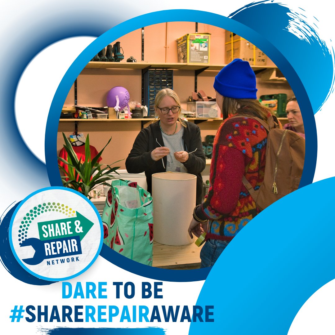 💌Make the pledge! If everyone was #ShareRepairAware, we could change the way we consume as a society and help save the planet 🌎. LIKE & SHARE this post & pledge to be #ShareRepairAware in 2024! You can also write & share your own 🙏 Learn how here: tinyurl.com/4af9cp8t