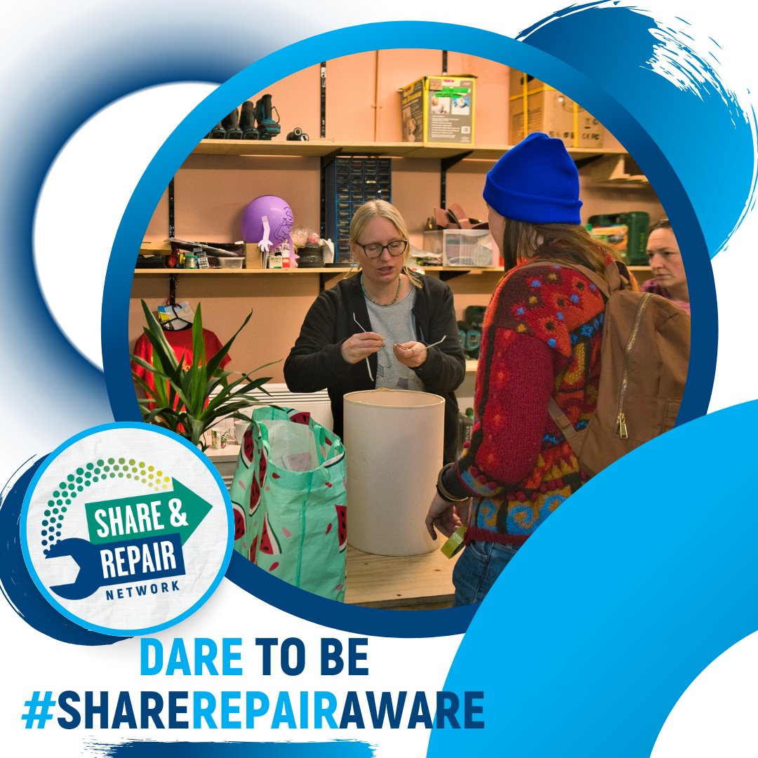 💌Make the pledge! 

If everyone was #ShareRepairAware, we could change the way we consume as a society and help save the planet 🌎. LIKE & SHARE this post & pledge to be #ShareRepairAware in 2024! 

You can also write & share your own 🙏 
Learn how here: tinyurl.com/4af9cp8t