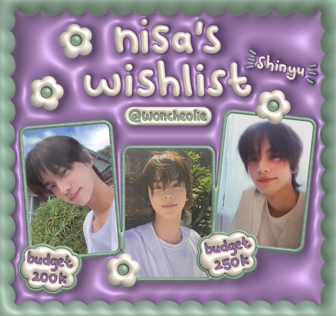woncheolie's tweet photo. wtb // want to buy 

😋 shinyu makestar offline fansign
😋 shinyu debut live photobook

yang mau wts ready ina atau nemu di selkor pls hmu ☹️💖 https://t.co/LOeMEFX6eS