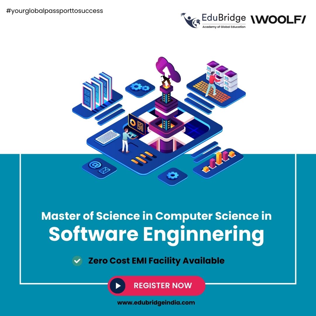 EduBridgelearn's tweet image. Advance Your Career with a Master of Science in Computer Science, Specializing in Software Engineering. Enjoy the flexibility of Zero Cost EMI Facility.
Enroll Now @ bit.ly/3wrdrSp and take the next step in your professional journey.
#MSComputerScience
