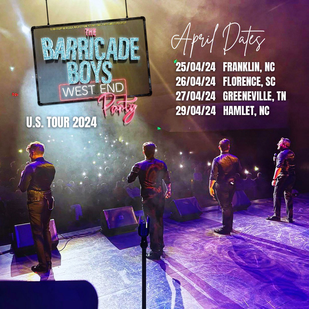 We’re heading home after the first leg of our US Tour! ✈️ But don’t worry - we’re back in April 🇺🇸 All tickets available on our website! 🎟 barricadeboys.com