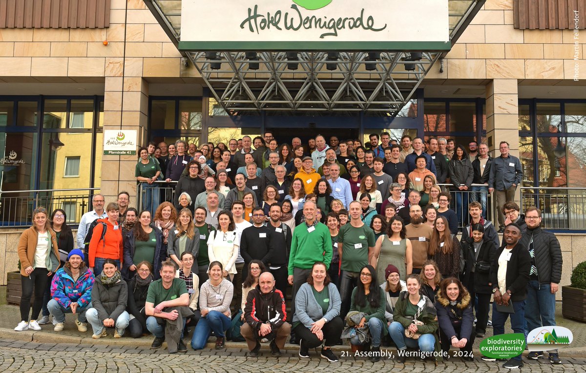 Biodiversity Exploratories Research (@bexplo_research) on Twitter photo The 21st Assembly successfully concluded with progresstalks, postersessions, three insightful keynotes and a Diversity Forum talk. The event provided networking opportunities and meaningful conversations. We are looking forward to the 22nd Assembly in 2025.
#BE2024 #biodiversity The 21st Assembly successfully concluded with progresstalks, postersessions, three insightful keynotes and a Diversity Forum talk. The event provided networking opportunities and meaningful conversations. We are looking forward to the 22nd Assembly in 2025.
#BE2024 #biodiversity