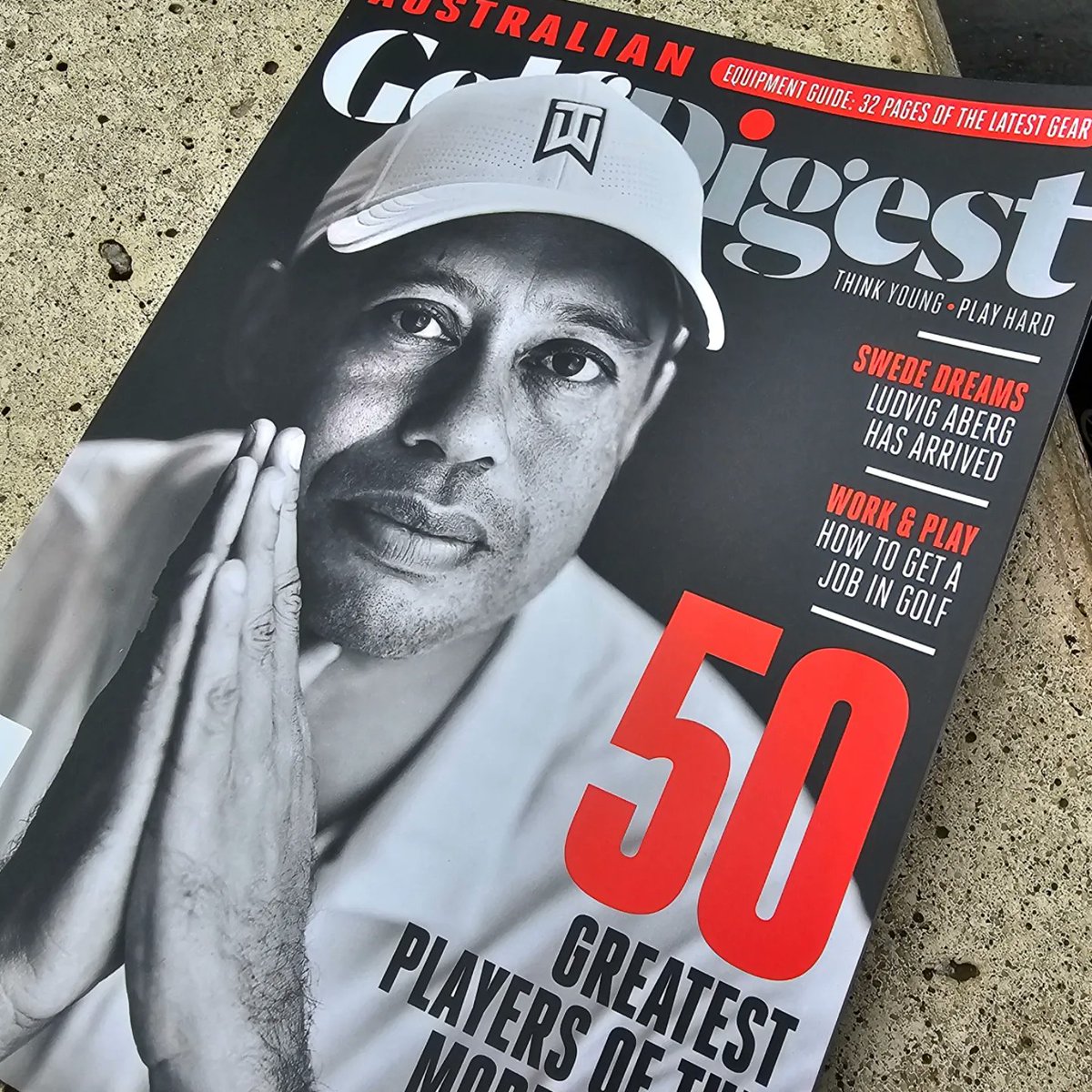 mullumgolf's tweet photo. Well, will you look at that!
 Mullumbimby golf clubs President Alex Briggs has snuck himself inside the cover of this months @australiangolfdigest  
You might be thinking the cover should have said Australias 50 greatest slicers!🏌‍♂️😆
#golf 
#Mullumbimbygolfclub 
#Mullumbimby https://t.co/XIjbm78vKg