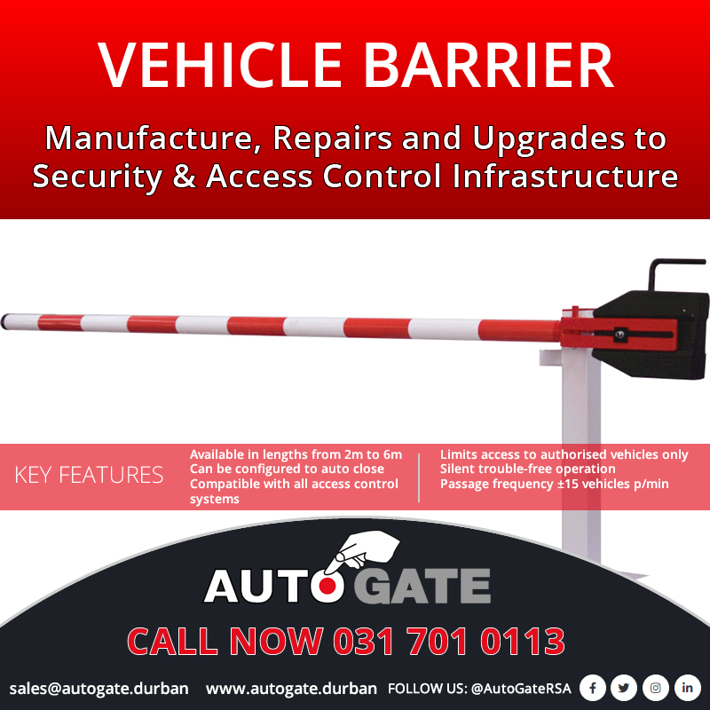 AutoGateRSA's tweet image. Vehicle barriers are an essential part of your site’s safety and security system. Vehicle barriers have been proven to significantly prevent crashes and protect employees, visitors, and buildings from security threats.