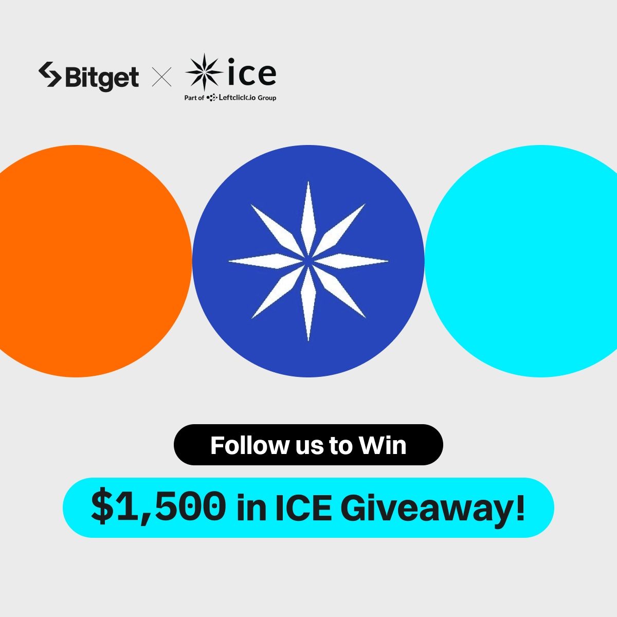 Join the #Bitget x #IceNetwork Giveaway! 

💰 $1,500 in $ICE (30 winners) 

1️⃣ Follow <a href="/bitgetglobal/">Bitget</a> <a href="/ice_blockchain/">Ice Open Network</a> 
2⃣ RT with #ICExBitget &amp; tag your friends 
3⃣ Fill out the form: forms.gle/q8cDSPgytAuBUv…