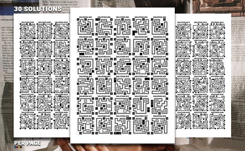 SuzannaTahlia's tweet image. #CastleWall #PuzzleBook For Adults: 540 Easy To Hard Level #LoopLogic Puzzles For Your Pastime #Entertainment, From Simple 7x7 To Large 12x12 Grids For Hours Of #MindWorkout, Solutions Included, Vol 14

amazon.com/dp/B0CVXWD9HN

#CastleWallPuzzle #LoopPuzzle #puzzle #logicpuzzle