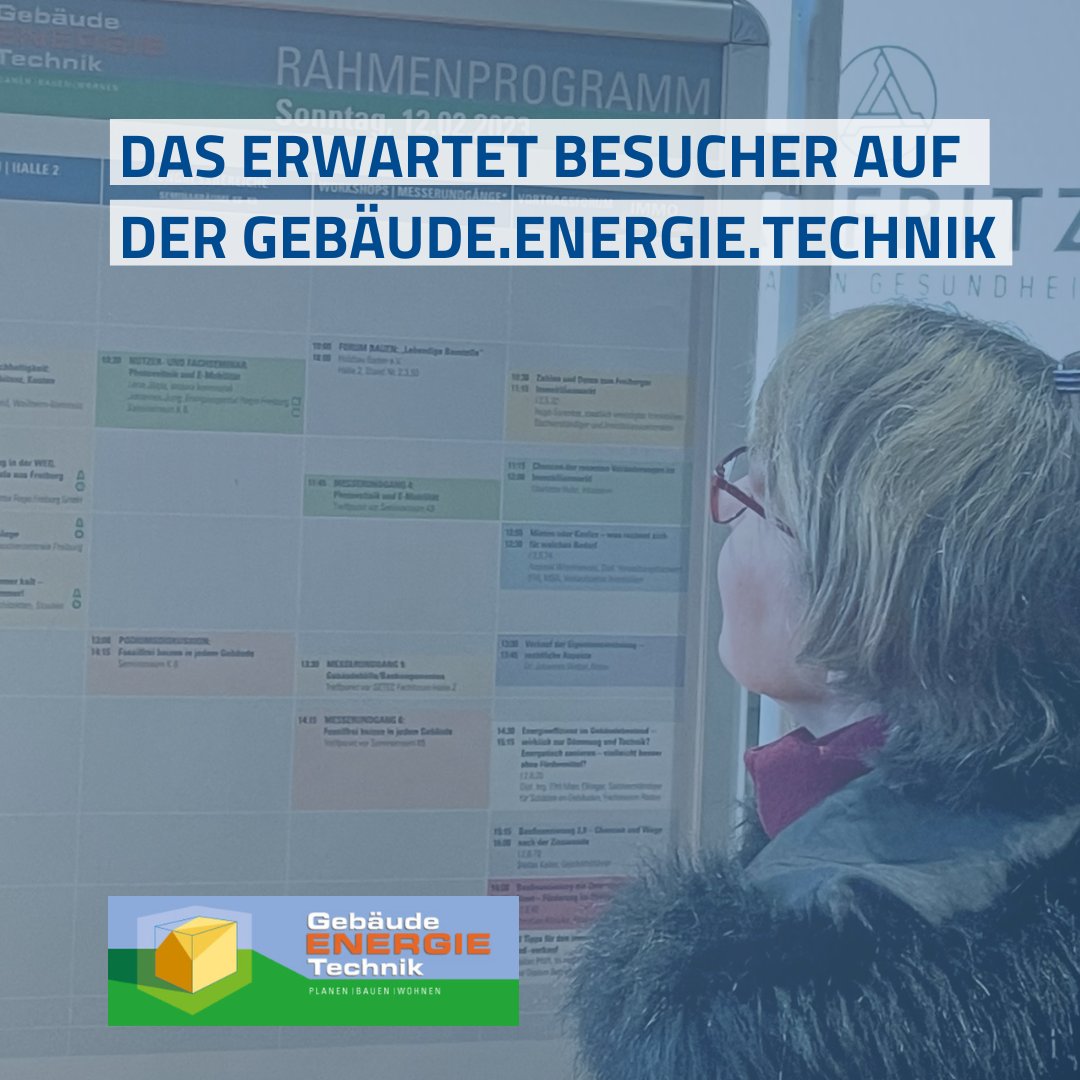 🙌 Nächste Woche geht es endlich los! Wir freuen uns auf die nächste Ausgabe unserer #GETEC in #Freiburg.
Wir erwarten rund 155 Aussteller und 10.000 Besucher. Infos zum Rahmenprogramm: bit.ly/3wys1Yz