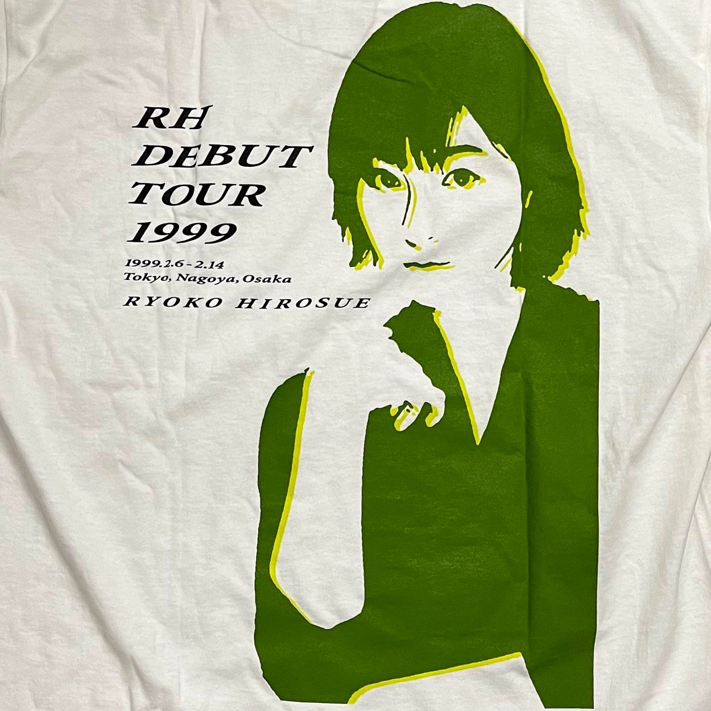 RH DEBUT TOUR 1999 広末涼子 1st LIVE タオル RH DEBUT TOUR